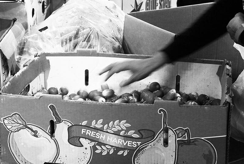 2020 : Food Lines : Seventh Day Adventists Help the Needy : Streetlife : New York City : Times Square : Richard Moore : Photographer : Photojournalist